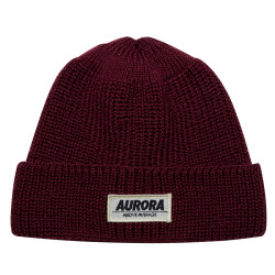 “Above” Wool Hat – burgundy